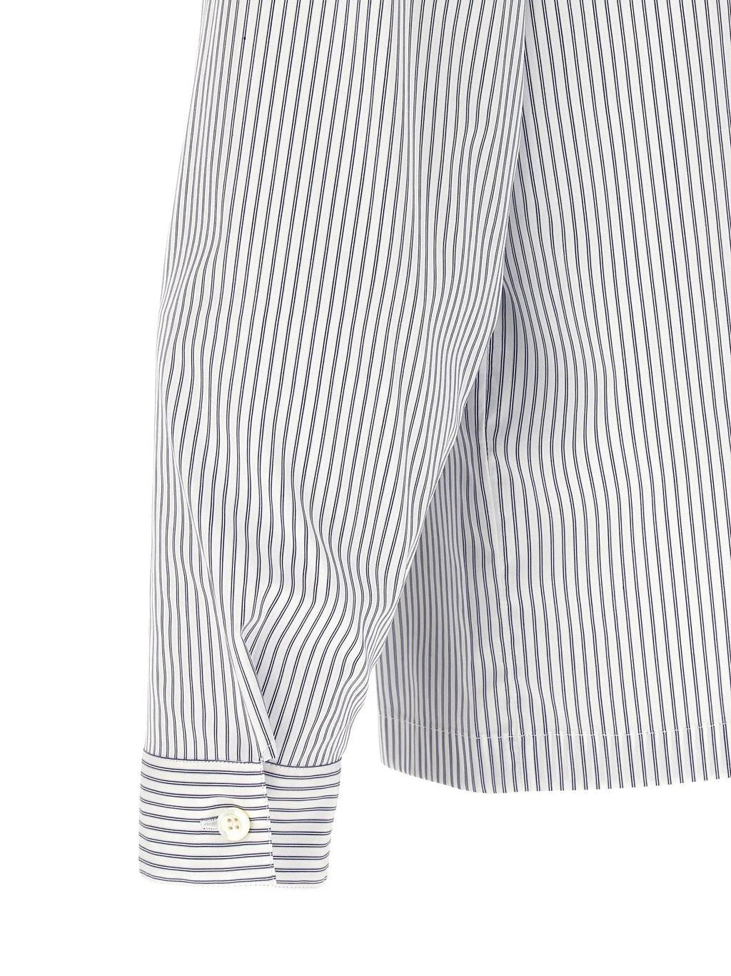 Prada Blue Cotton Blouse