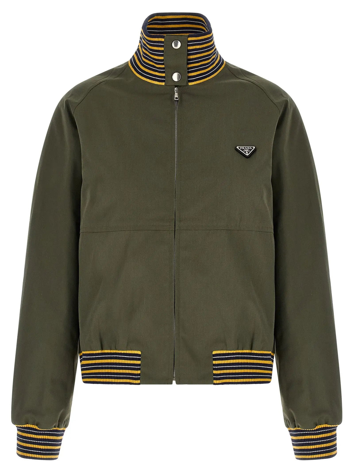 Prada Bicolor Polyester Bomber