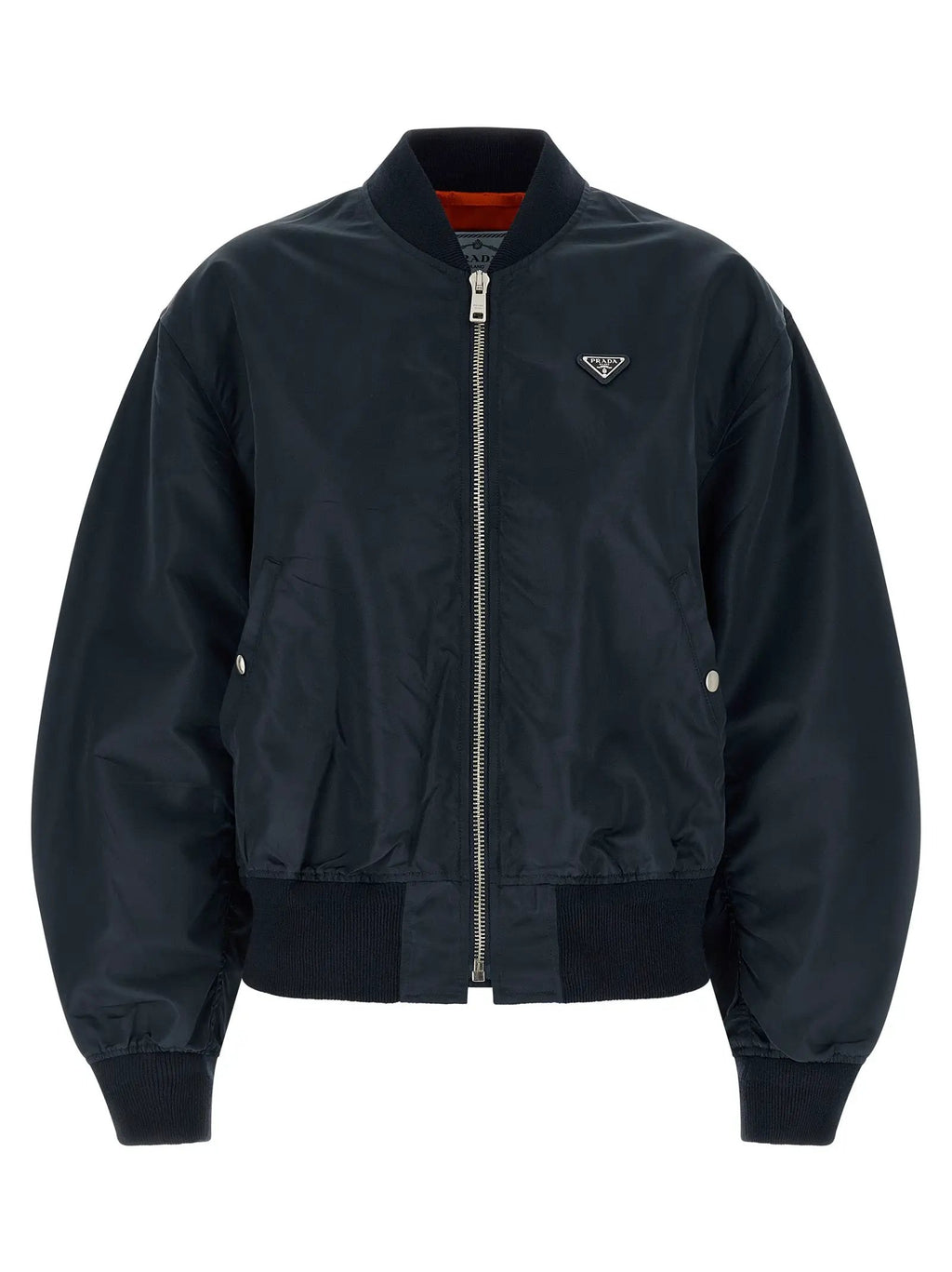 Prada Blue Polyamide Bomber