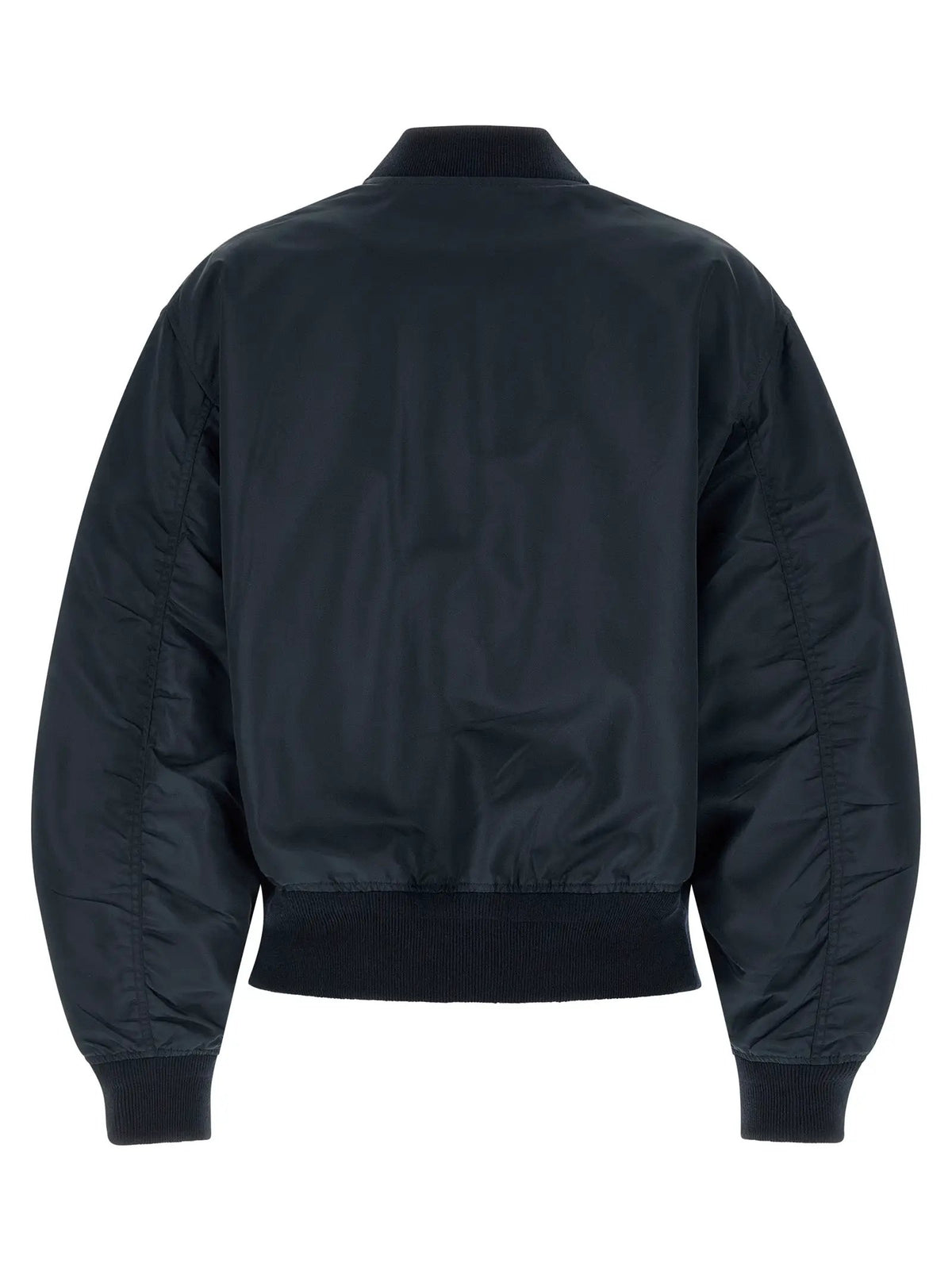Prada Blue Polyamide Bomber