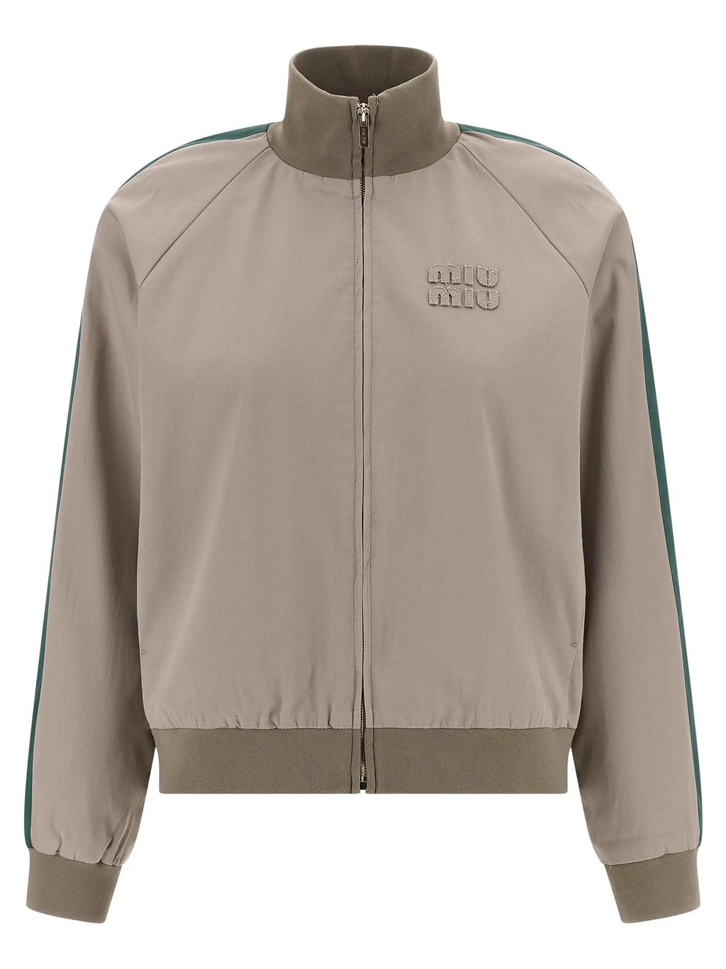 Miu Miu Miu Miu Gray Cotton Bomber