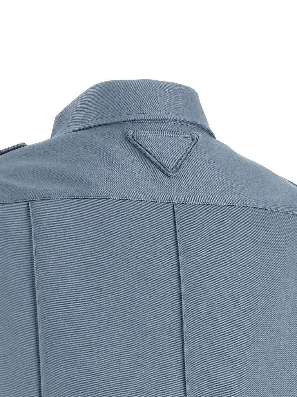 Prada Prada Blue Cotton Blouse