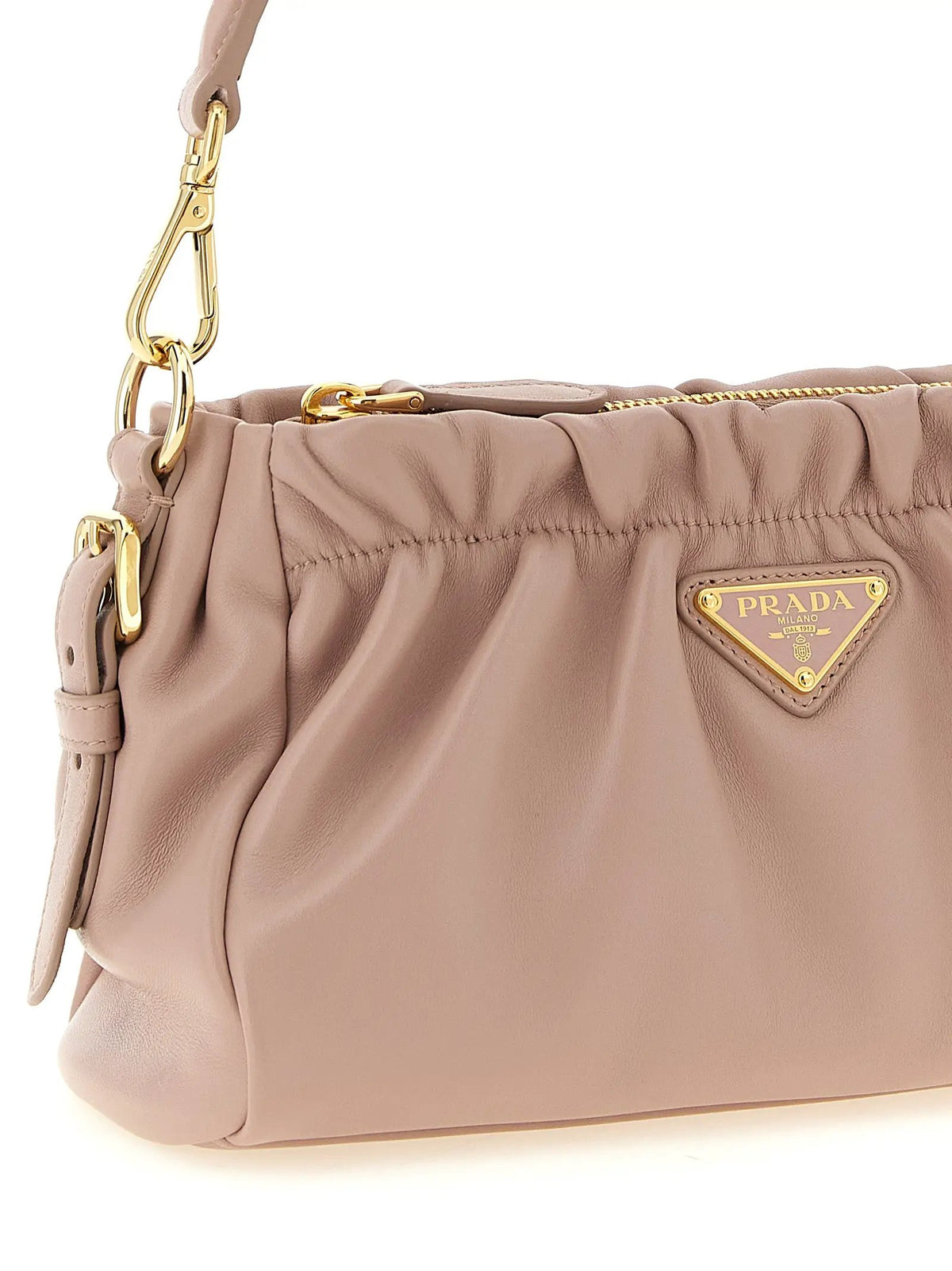Prada Multicolor Lamb Leather Shoulder Bag