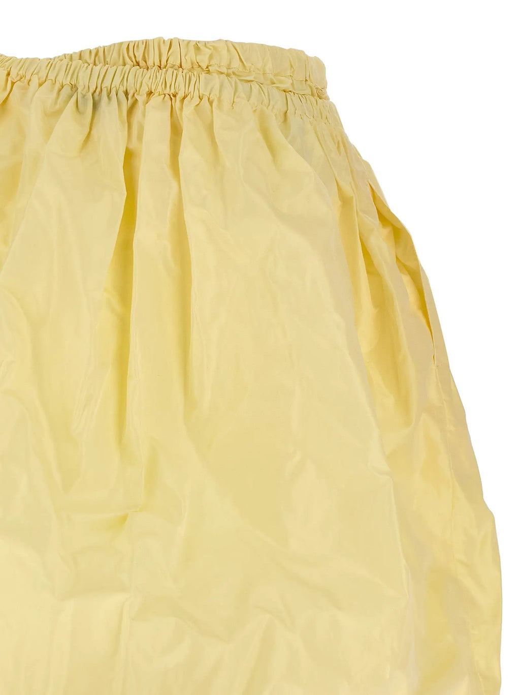 Prada Multicolor Silk Midi Skirt