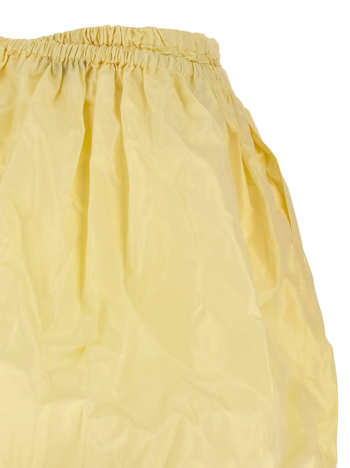 Prada Multicolor Silk Midi Skirt