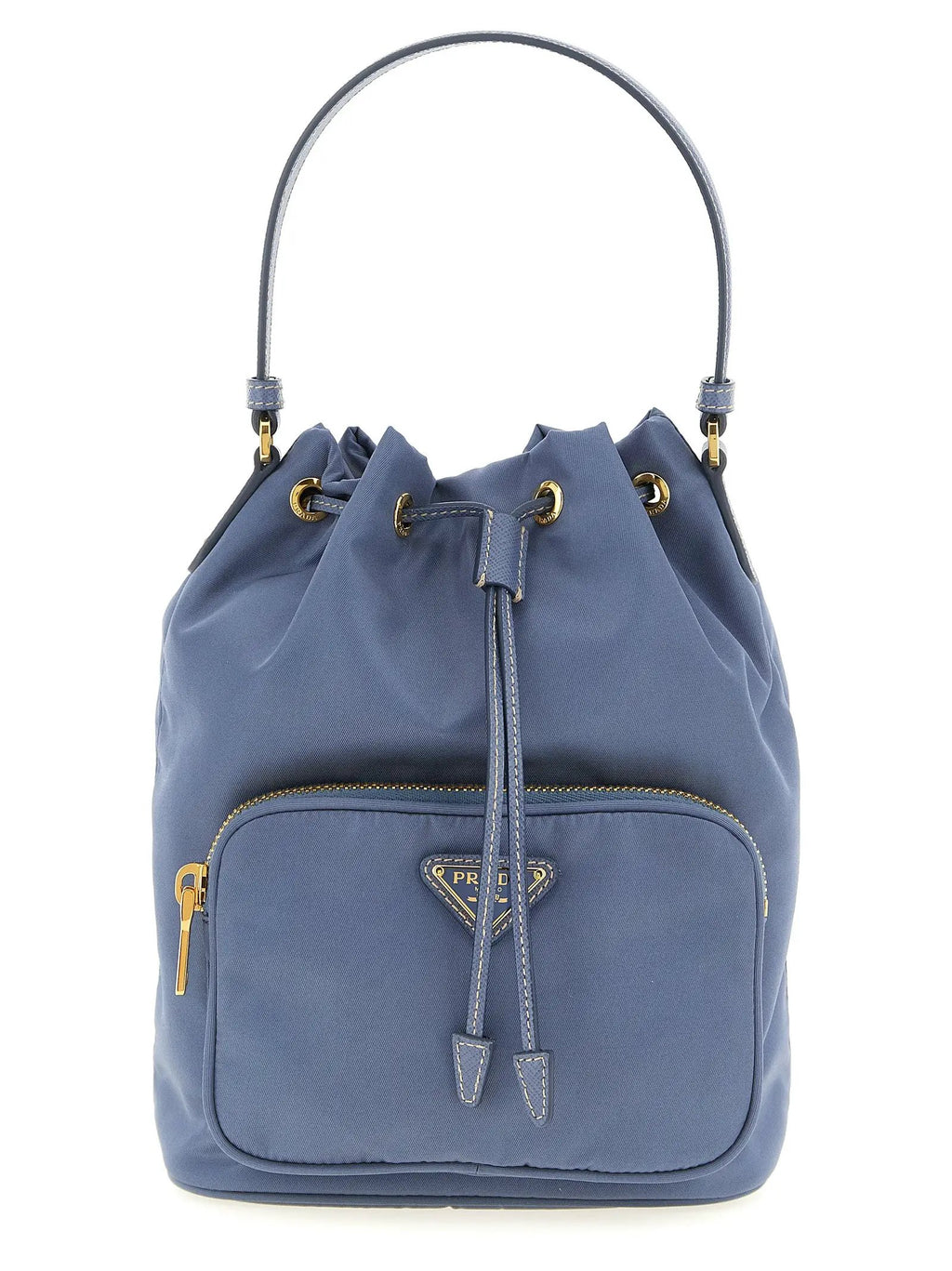 Prada Blue Recycled Polyamide Handbag
