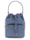 Prada Blue Recycled Polyamide Handbag