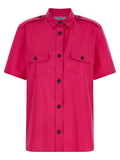 Prada Fuchsia Cotton Blouse
