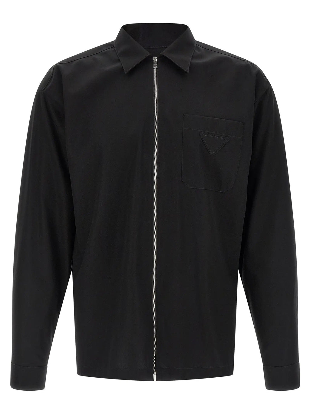 Prada Black Cotton Blouse