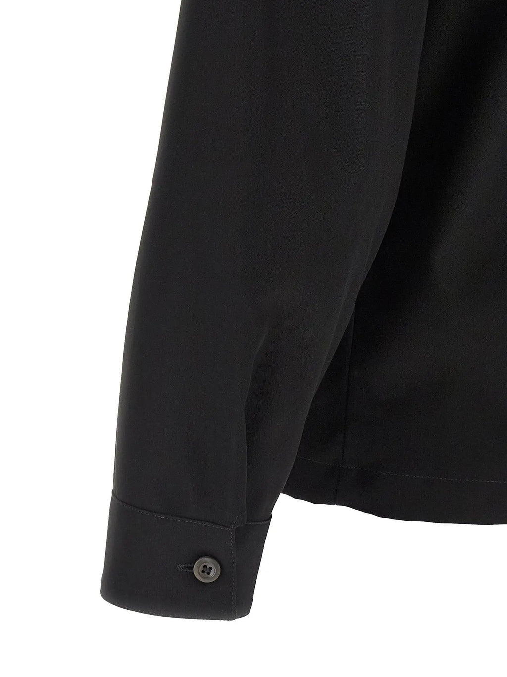 Prada Black Cotton Blouse