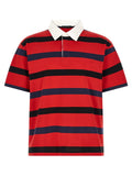 Prada Prada Red Cotton Polo Shirt