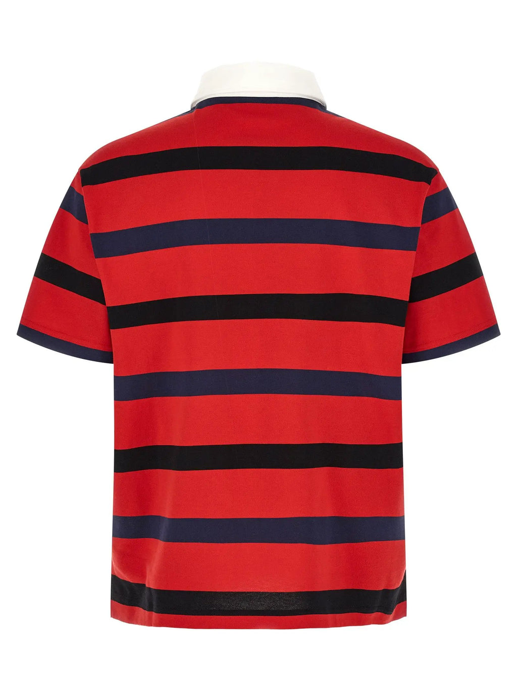 Prada Prada Red Cotton Polo Shirt