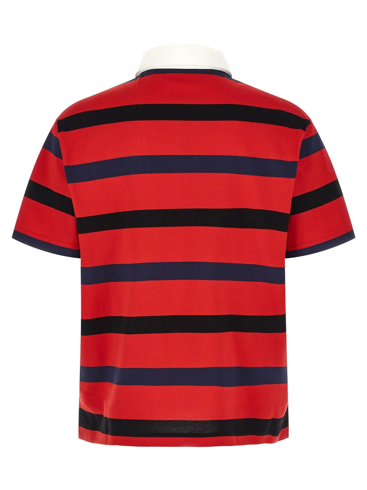 Prada Prada Red Cotton Polo Shirt