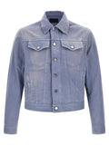 Prada Prada Blue Cotton Denim Jacket