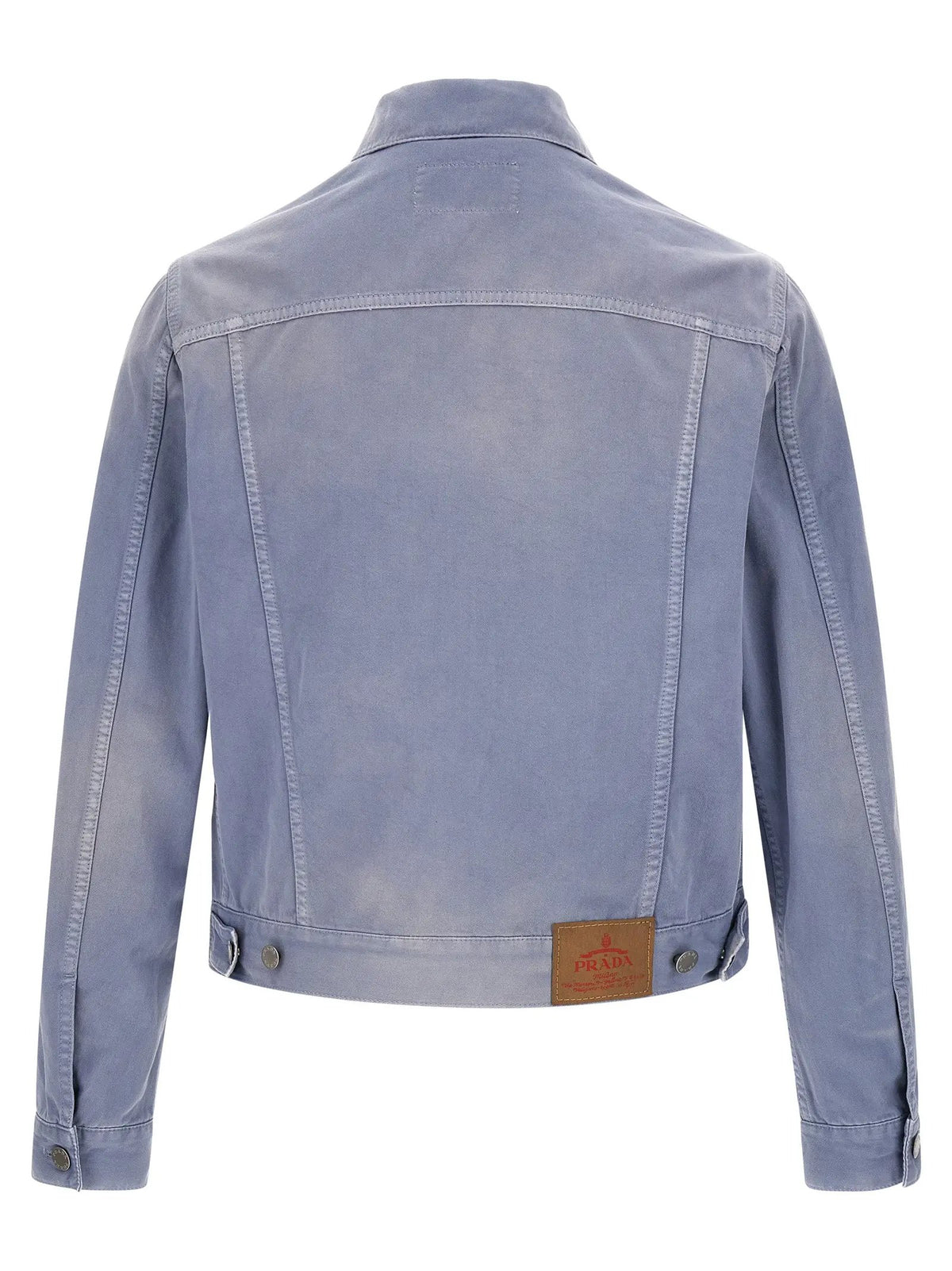Prada Prada Blue Cotton Denim Jacket