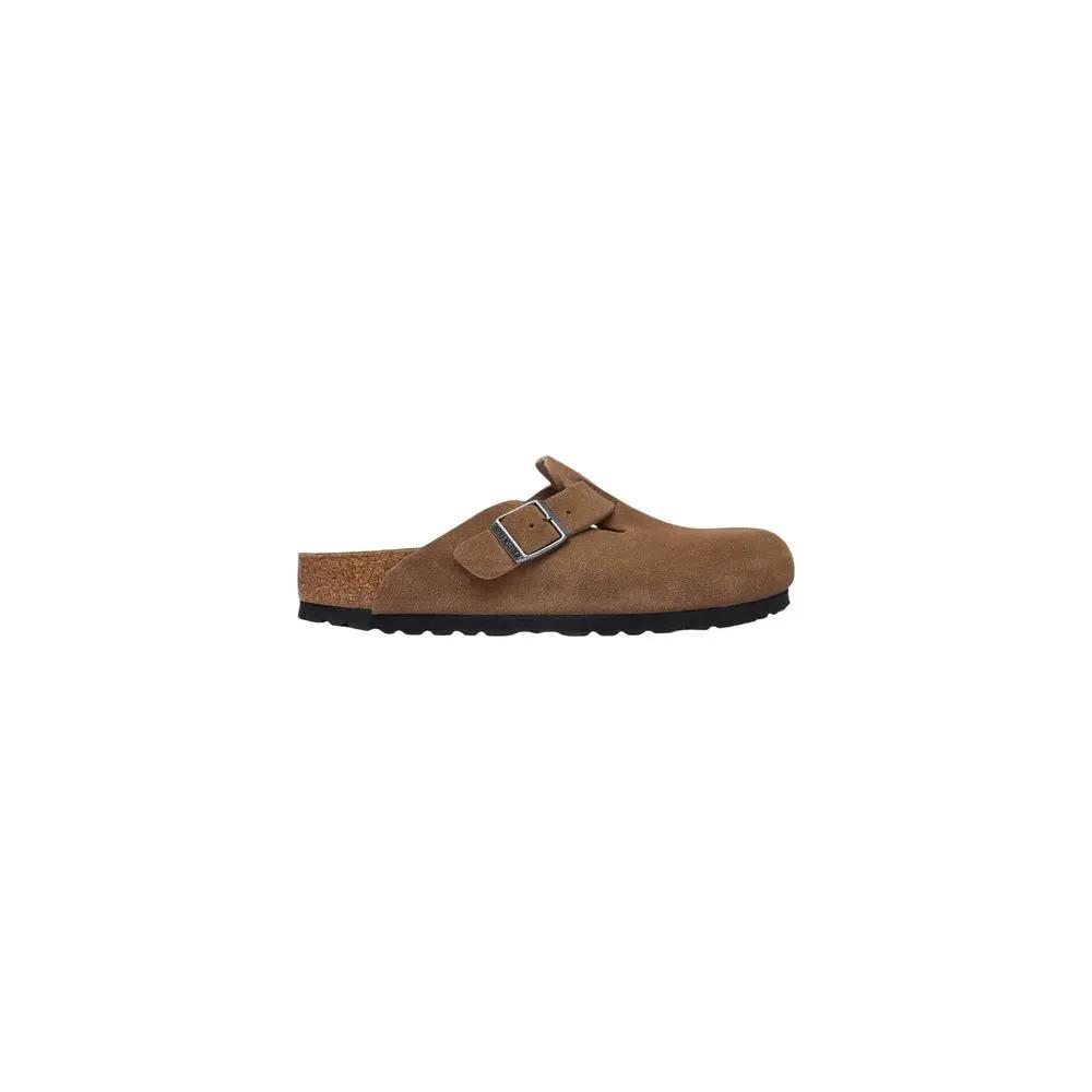 Birkenstock Birkenstock Brown Suede Leather Clogs