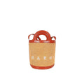 Marni Marni Orange Cotton Backet Bag