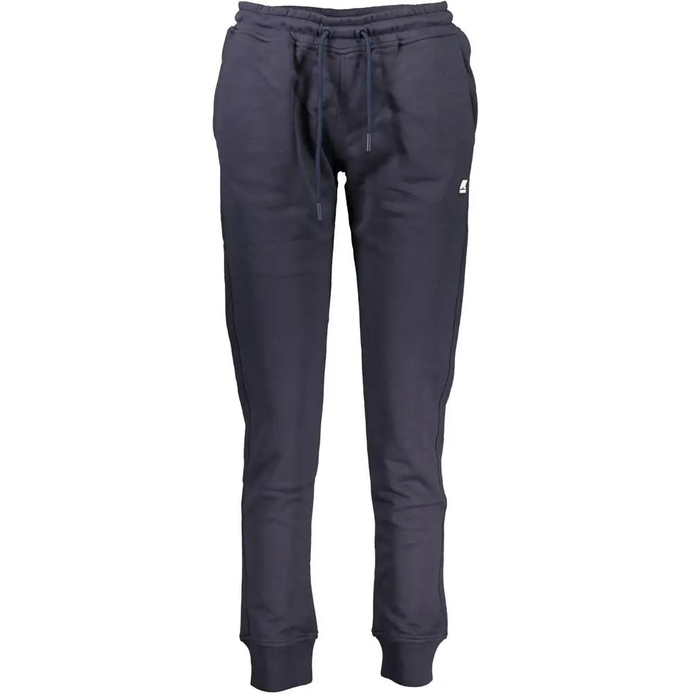 K-WAY Blue Cotton Women's Sweatpant