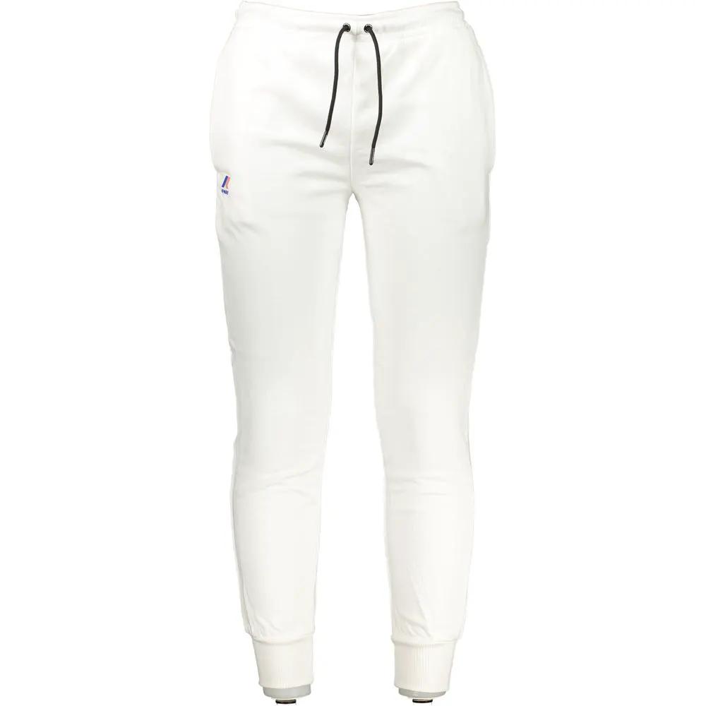 K-WAY K-WAY White Cotton Men's Sweatpants