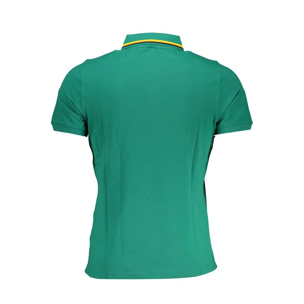 K-WAY K-WAY Verde Cotton Men Polo Shirt