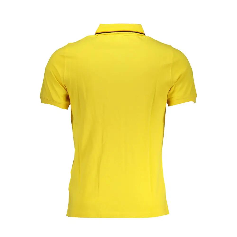 K-WAY K-WAY Sunny Yellow Contrast Detail Polo