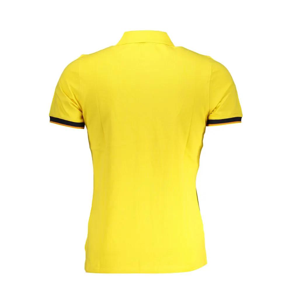 K-WAY K-WAY Sunshine Yellow Cotton Blend Polo