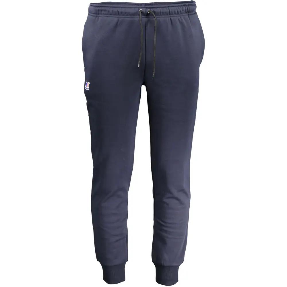 K-WAY Blu Polyester Men's Jogger