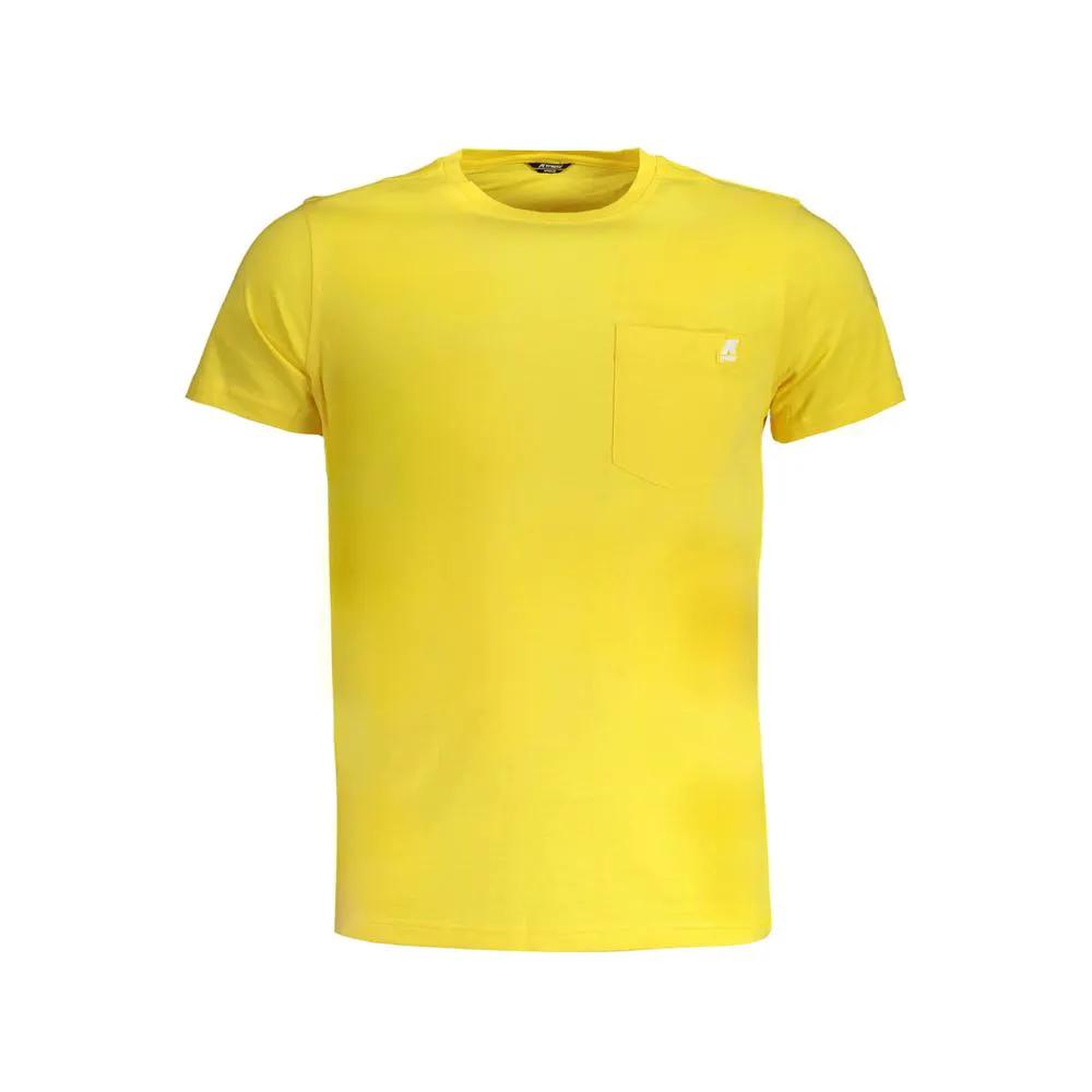 K-WAY K-WAY Giallo Cotton Men T-Shirt