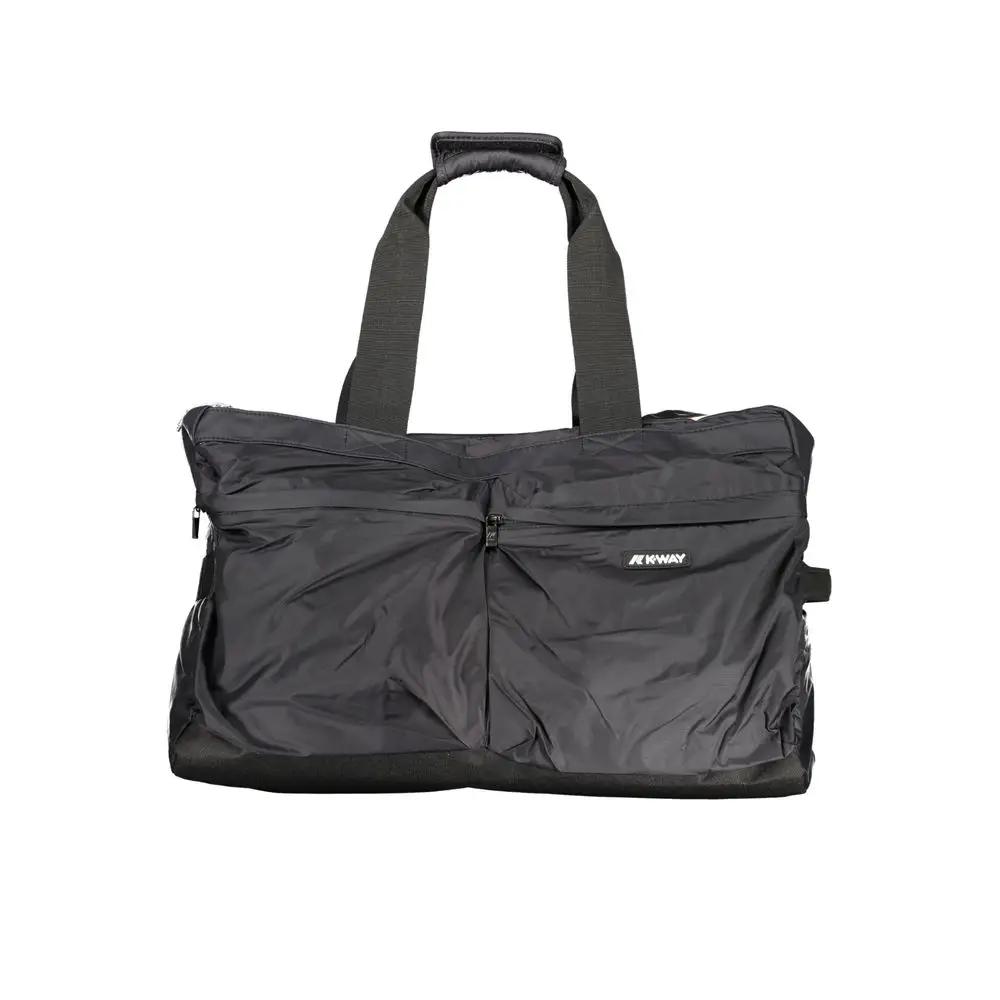 K-WAY K-WAY Black Polyester Men Travel Bag