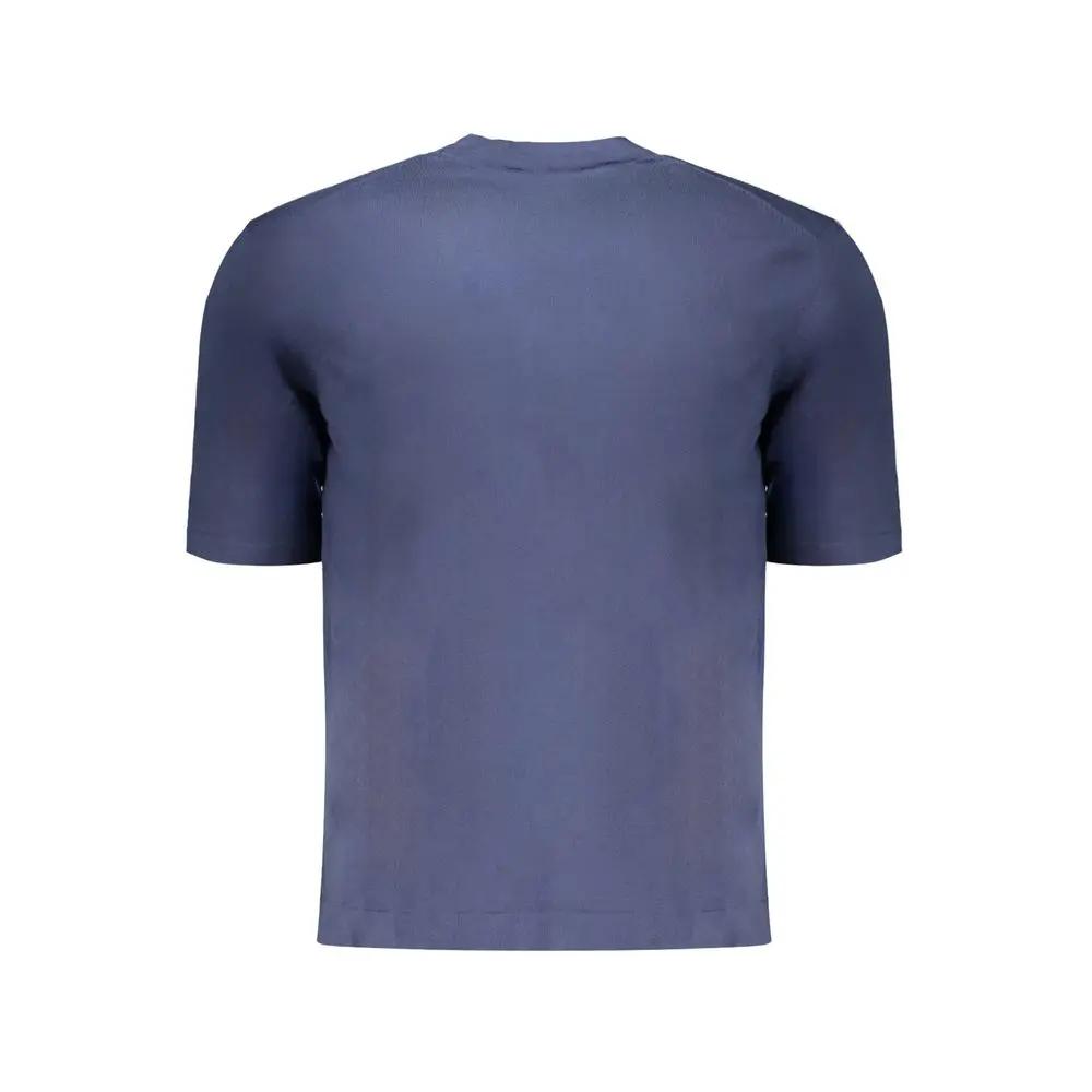 K-WAY K-WAY Blue Cotton Men's T-Shirt