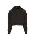 Lemaire Brown Cotton Cardigan