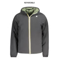 K-WAY K-WAY Black Nylon Men's Reversible Jacket