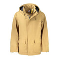 K-WAY K-WAY Brown Wool Men's Trench Coat
