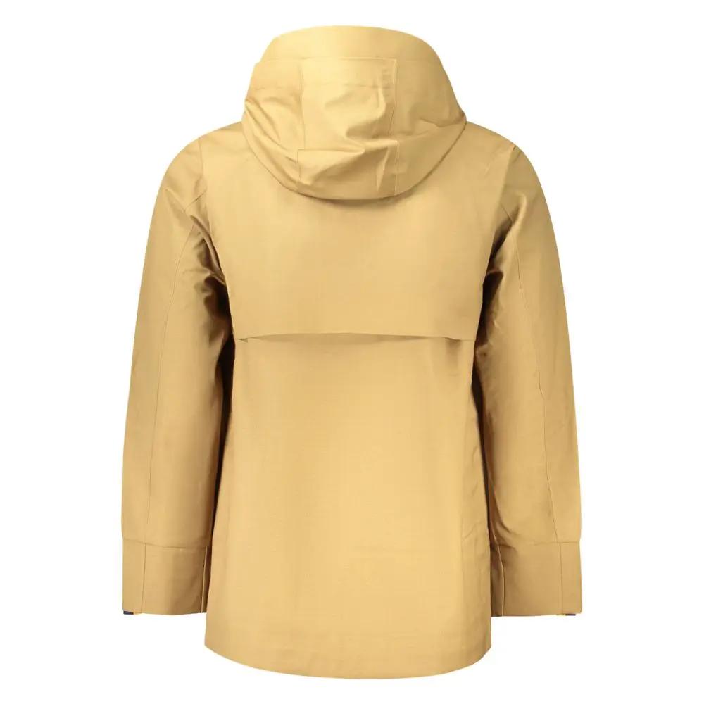 K-WAY K-WAY Brown Wool Men's Trench Coat