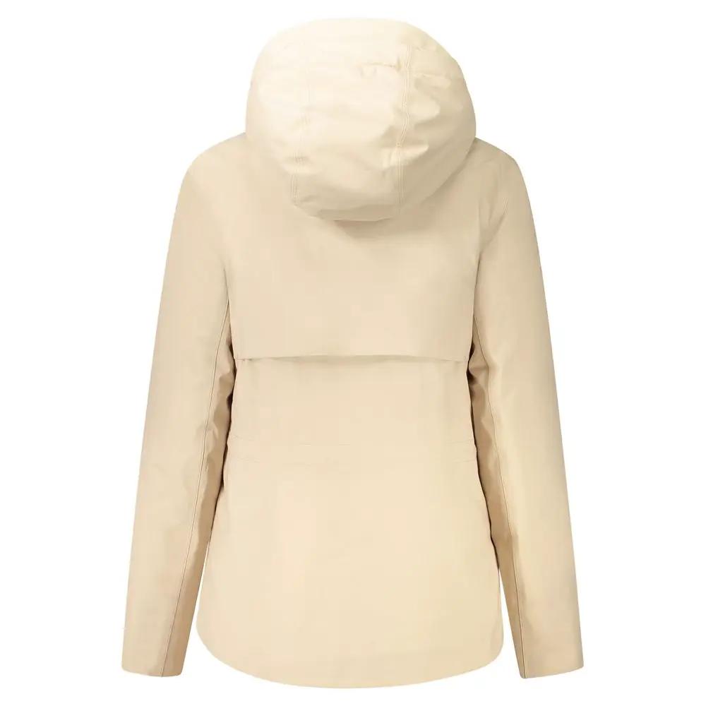 K-WAY K-WAY Beige Polyester Woman Jacket