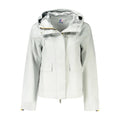 K-WAY K-WAY Gray Linen Women Jacket