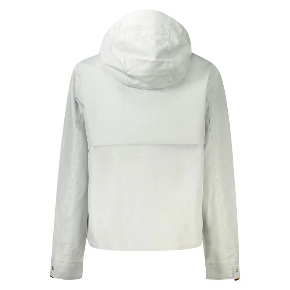 K-WAY K-WAY Gray Linen Women Jacket
