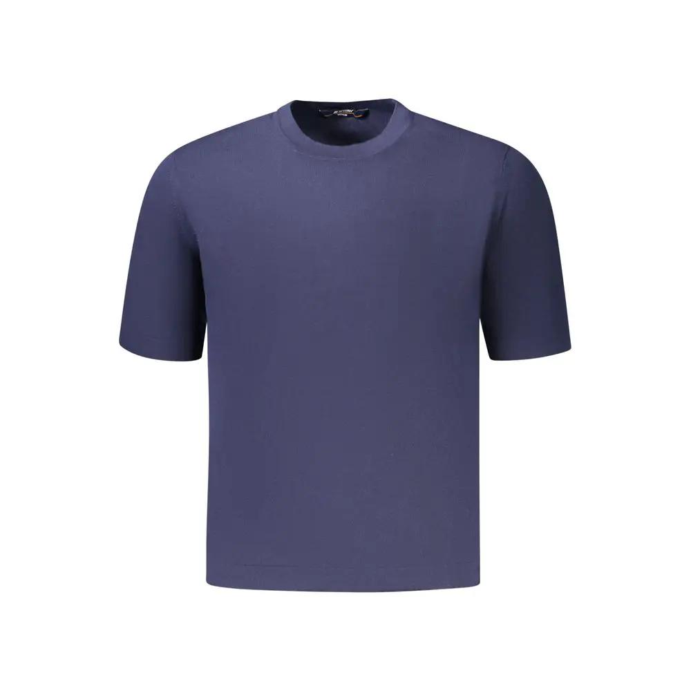 K-WAY K-WAY Blue Cotton Men's T-Shirt