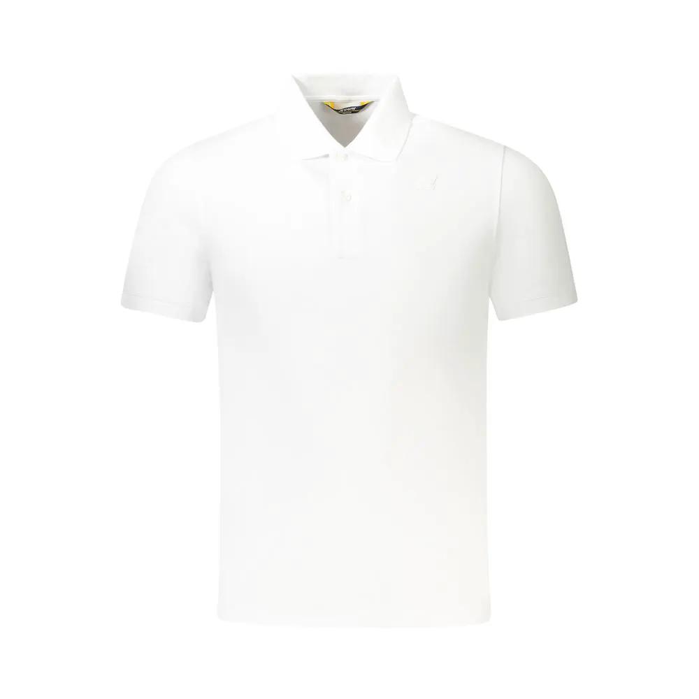 K-WAY K-WAY White Cotton Men's Polo Shirt