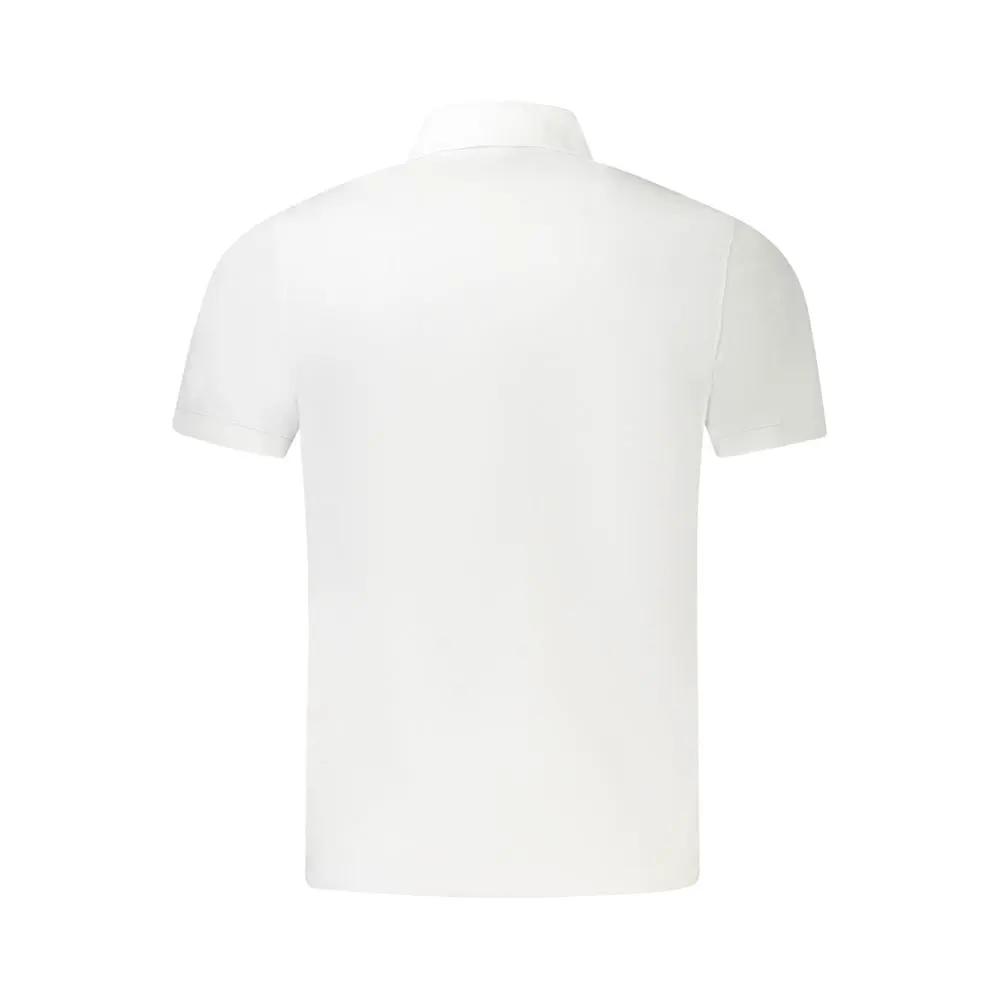 K-WAY K-WAY White Cotton Men's Polo Shirt