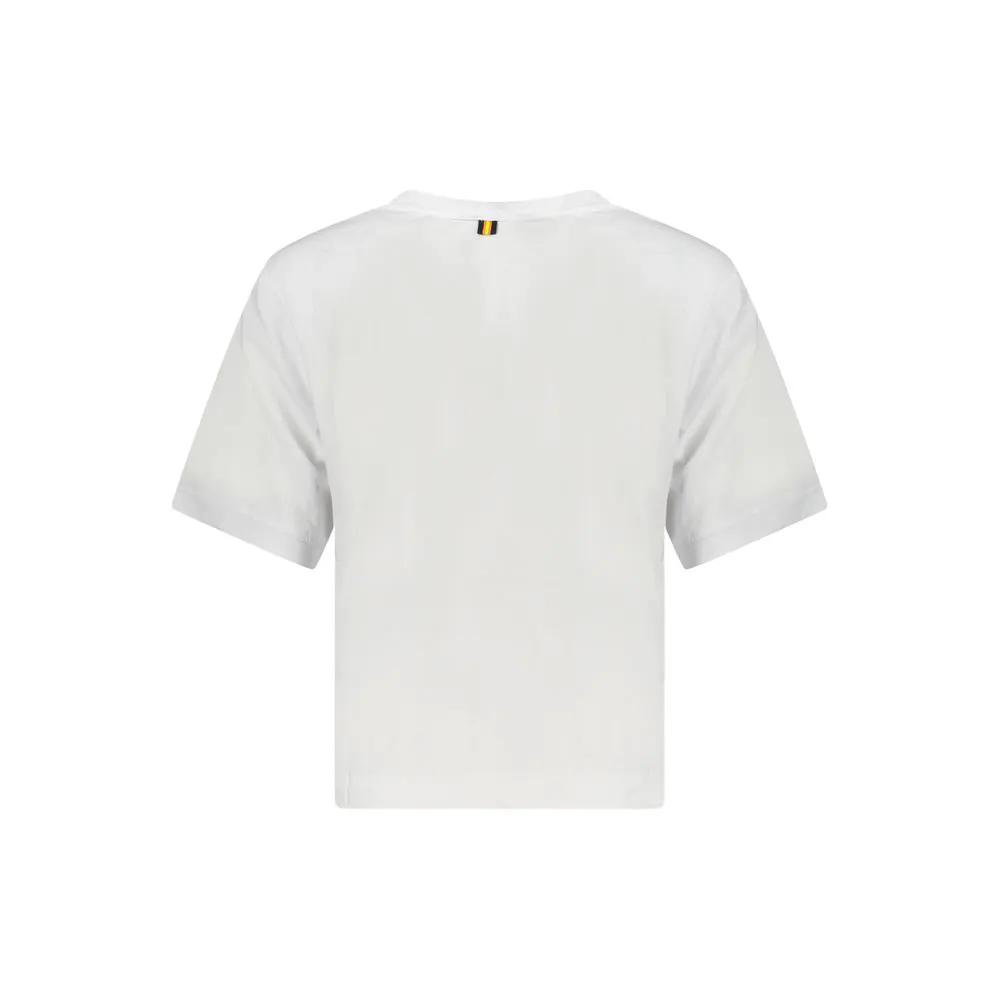 K-WAY K-WAY White Cotton Women T-Shirt