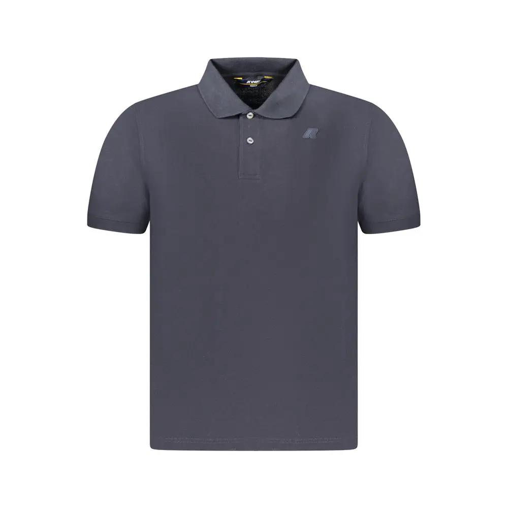 K-WAY K-WAY Blue Cotton Men's Polo