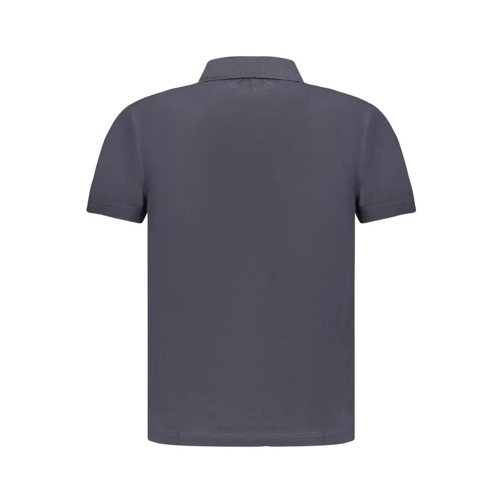 K-WAY K-WAY Blue Cotton Men's Polo