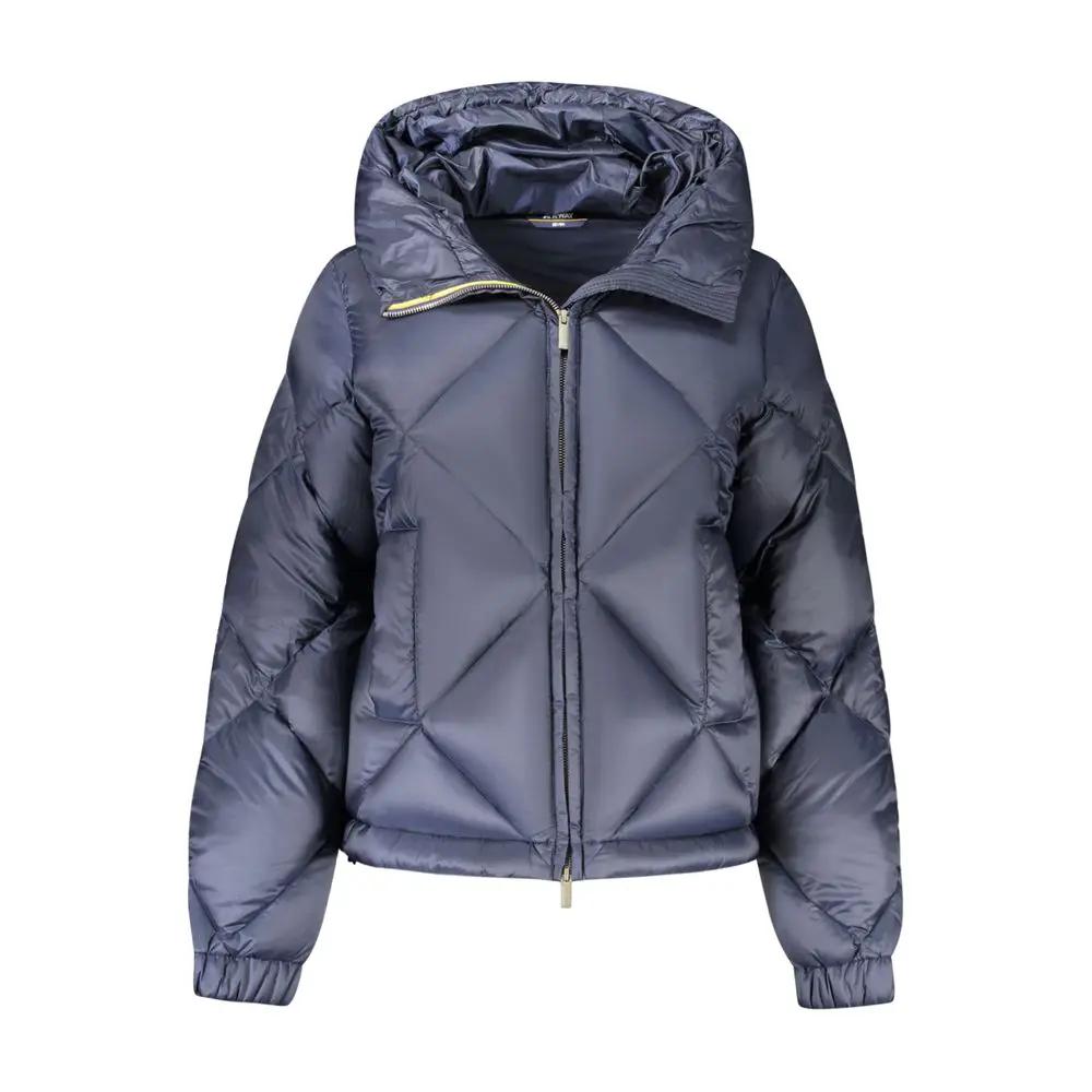 K-WAY K-WAY Blu Polyester Women Jacket