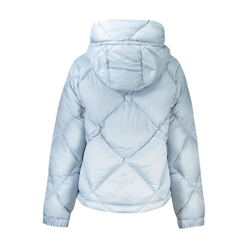 K-WAY Azzurro Polyester Women's Jacket