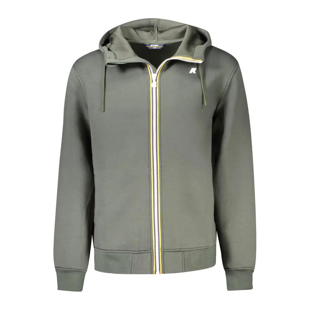 K-WAY K-WAY Green Polyester Men's Jacket