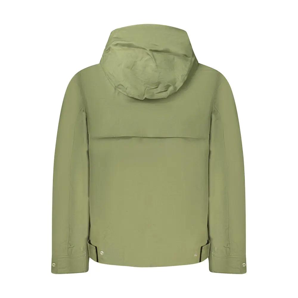 K-WAY K-WAY Green Cotton Men Jacket