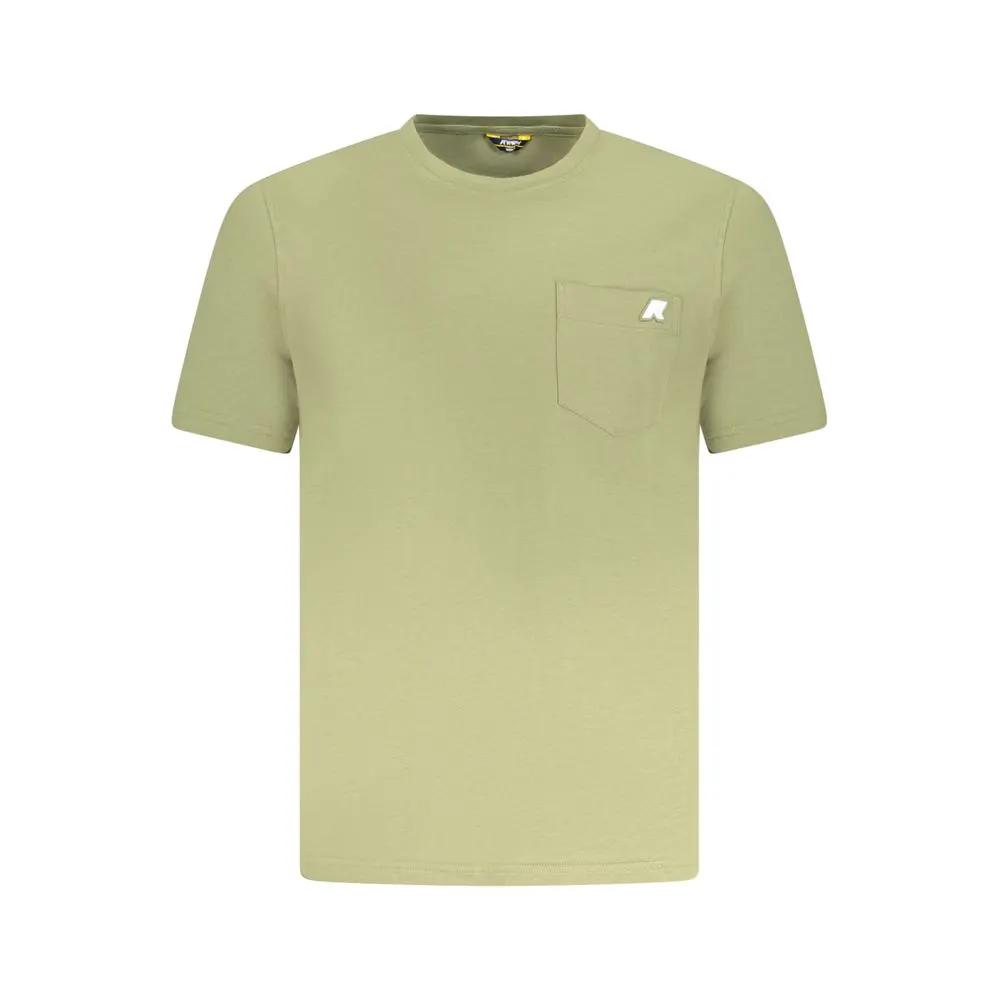 K-WAY K-WAY Verde Cotton Men T-Shirt