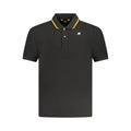 K-WAY Black Cotton Male Polo Shirt