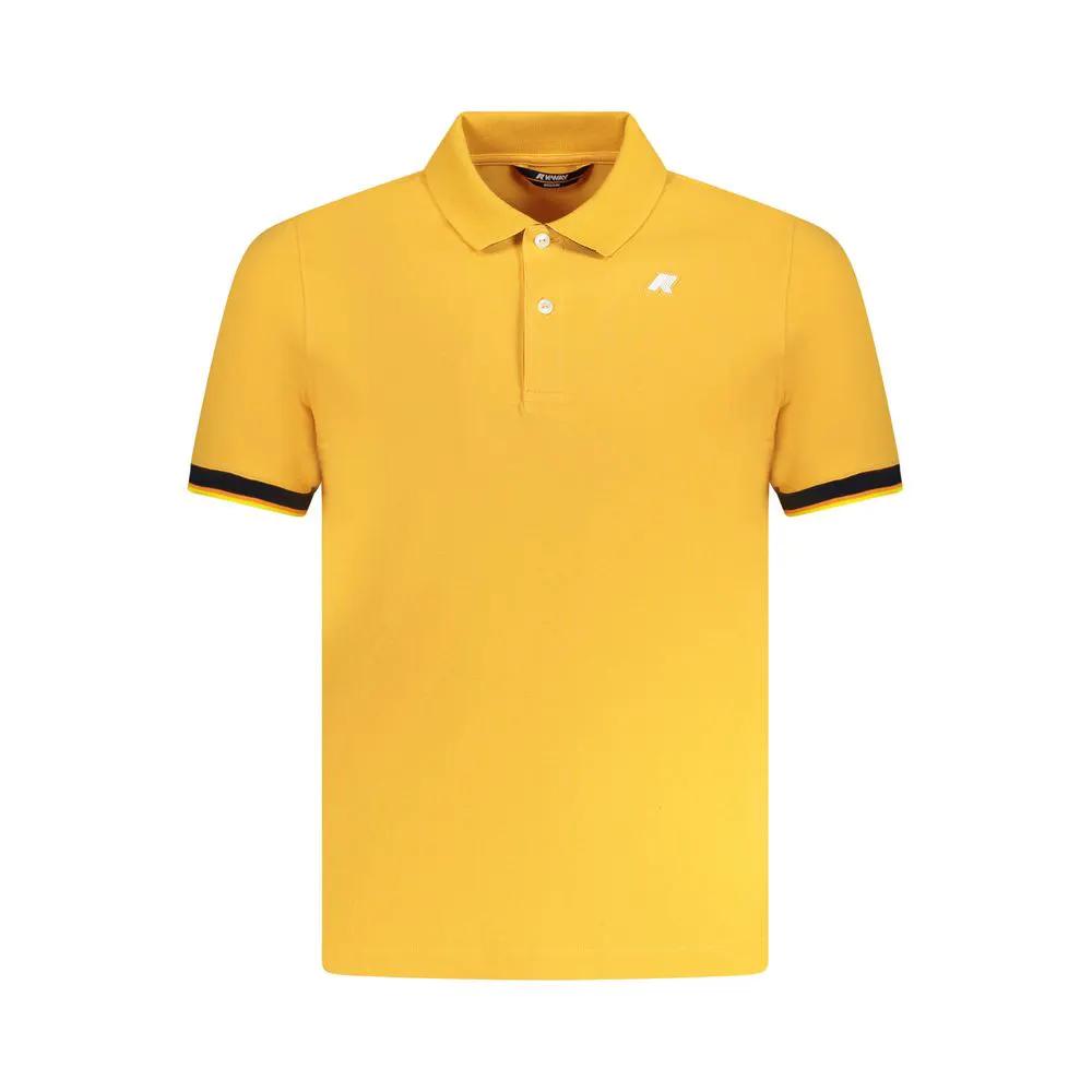 K-WAY Arancione Cotton Men Polo